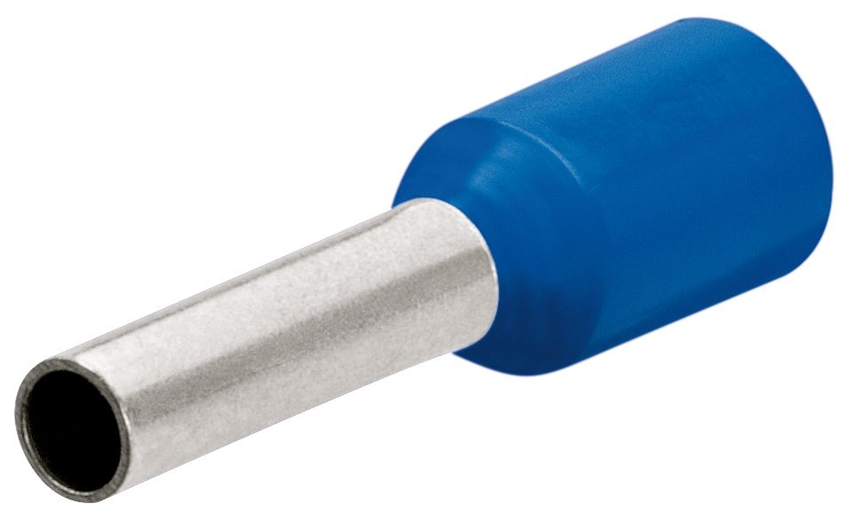 Knipex 97 99 358 Embouts pour conducteurs avec collier en plastique 100 pièces câble 16 mm2 (Bleu)