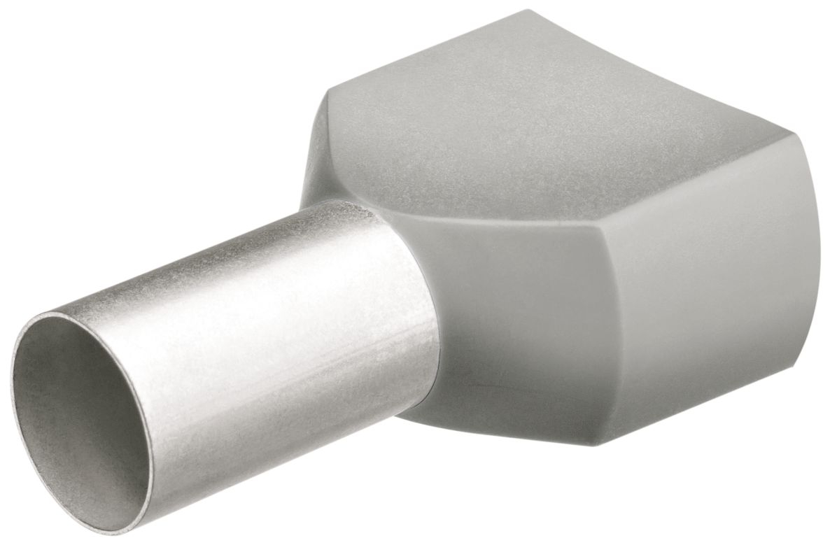 Knipex 97 99 375 Embouts doubles 100 pièces AWG212 (Gris)
