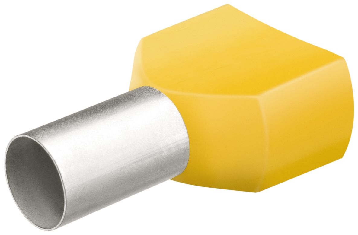Knipex 97 99 376 Embouts doubles 50 pièces AWG 210 (jaune)