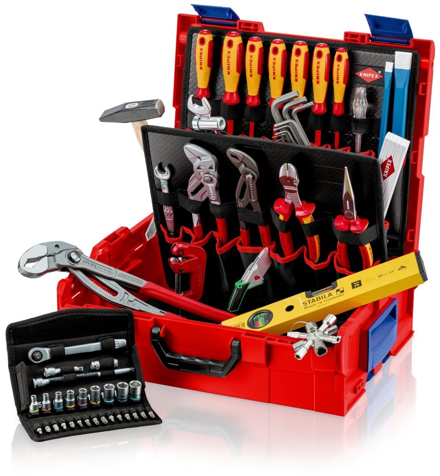 Knipex 00 21 19 LB S L-BOXX® Articles sanitaires remplis 52 pièces