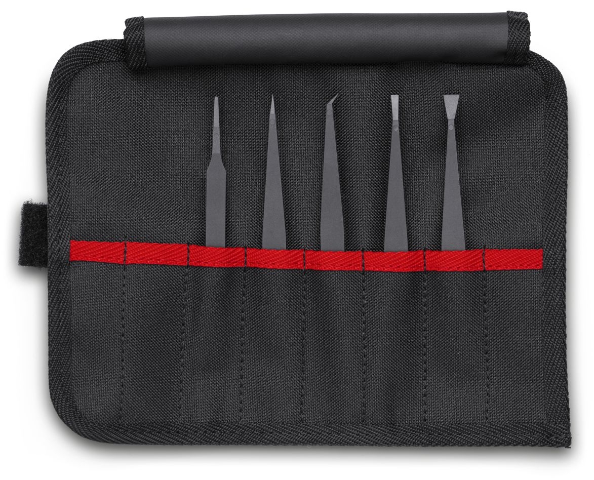 Knipex 92 00 05 ESD Jeu de pincettes en plastique ESD