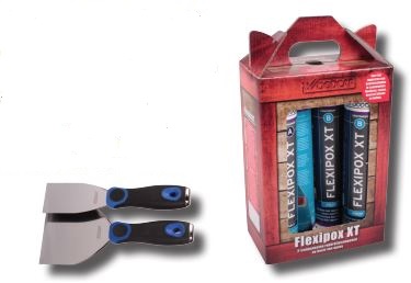 Köhler Woodcap 660049 Flexipox XT Duopack 2 sets/boîte + 2 couteaux à modeler