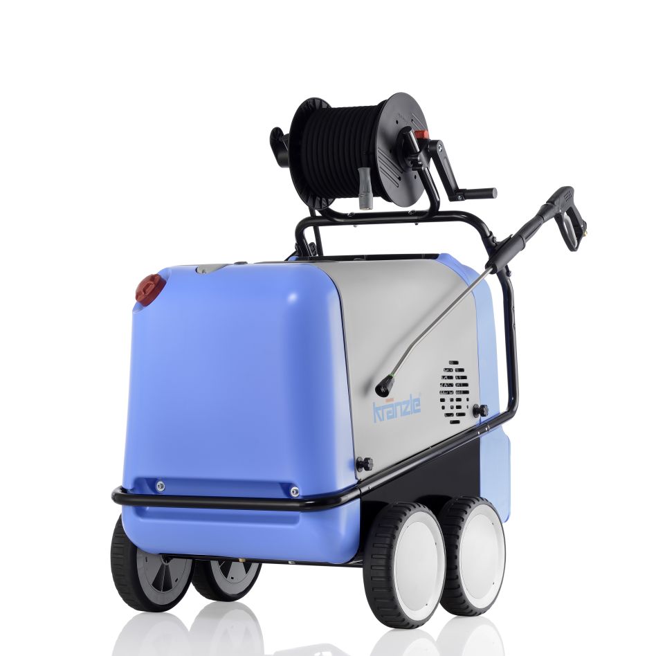 Kränzle 63401.0 Therm 635-1 Nettoyeur haute pression à eau chaude avec enrouleur 175 Bar