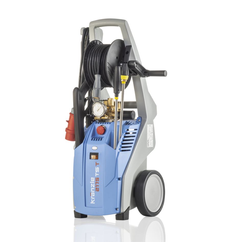 Kränzle 60412.0 K 2175 TST Nettoyeur haute pression à eau froide + Découpeur de saletés 400 Volt 160 Bar