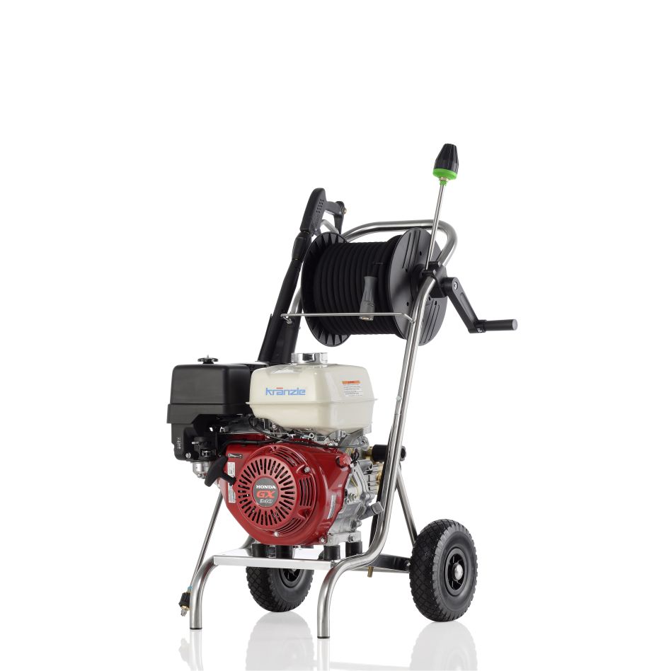 Kränzle 61808.9 Profi-Jet B16-250 Nettoyeur à eau froide avec moteur Honda 250 Bar
