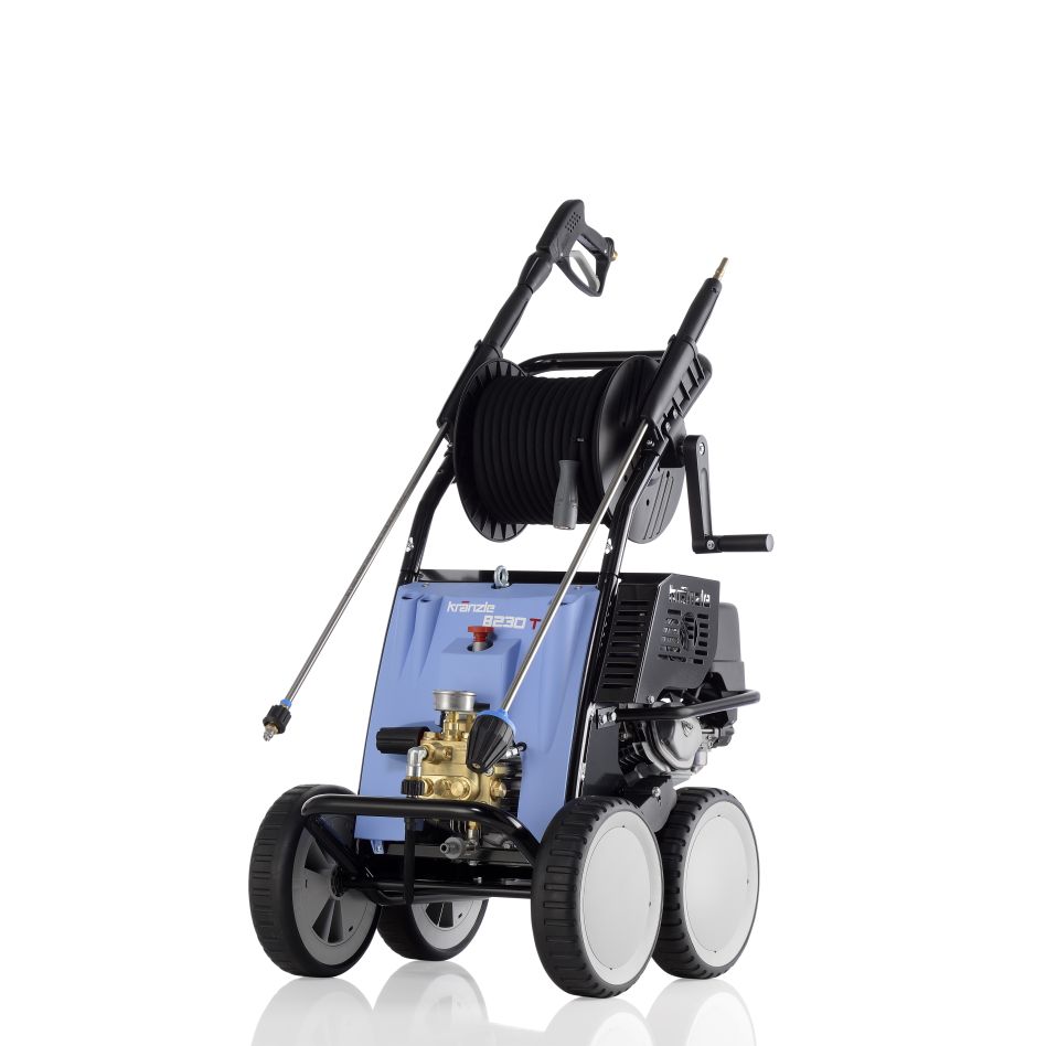 Kränzle 62001.3 B230T Nettoyeur à eau froide avec moteur Honda + Buse anti-salissures 200 Bar
