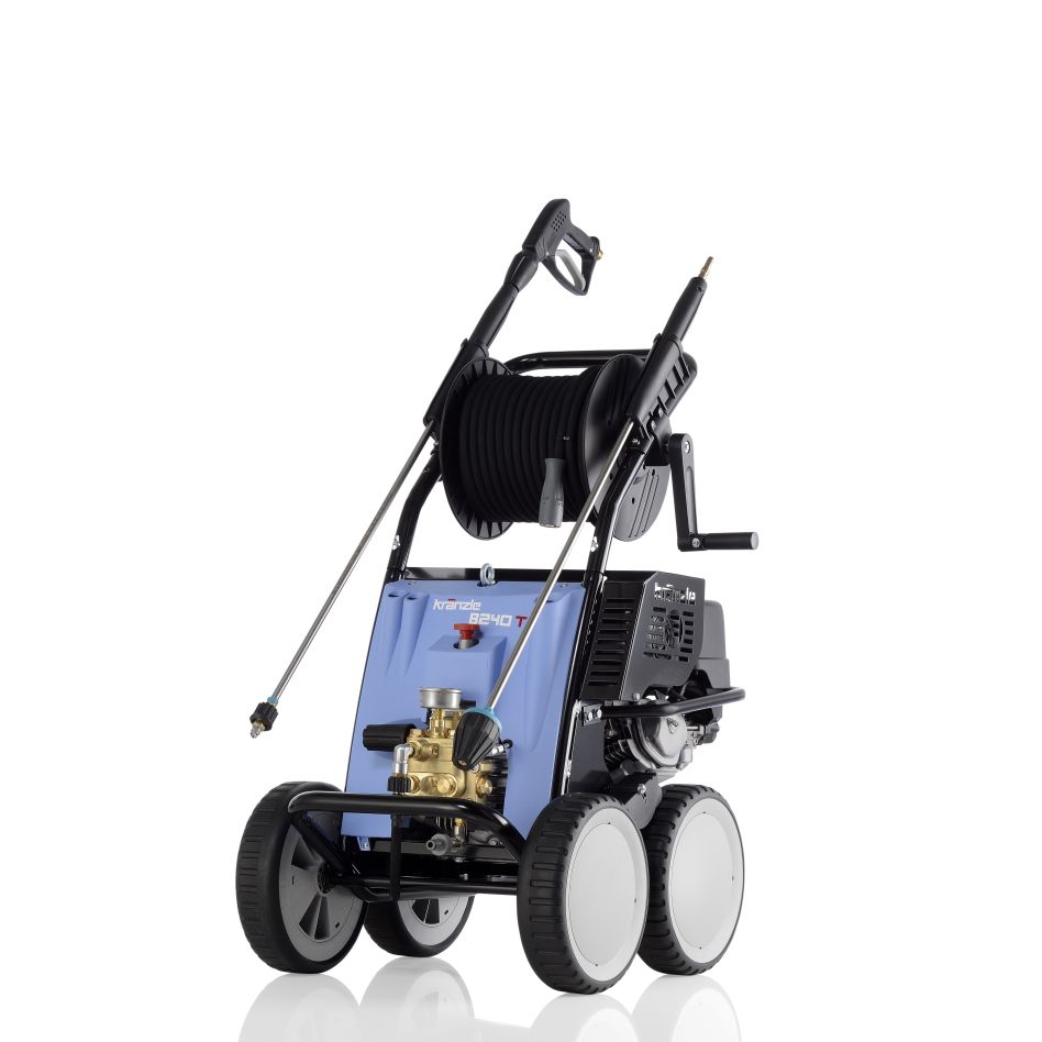 Kränzle 62002.3 B240T Nettoyeur à eau froide avec moteur Honda + Buse anti-salissures 220 Bar