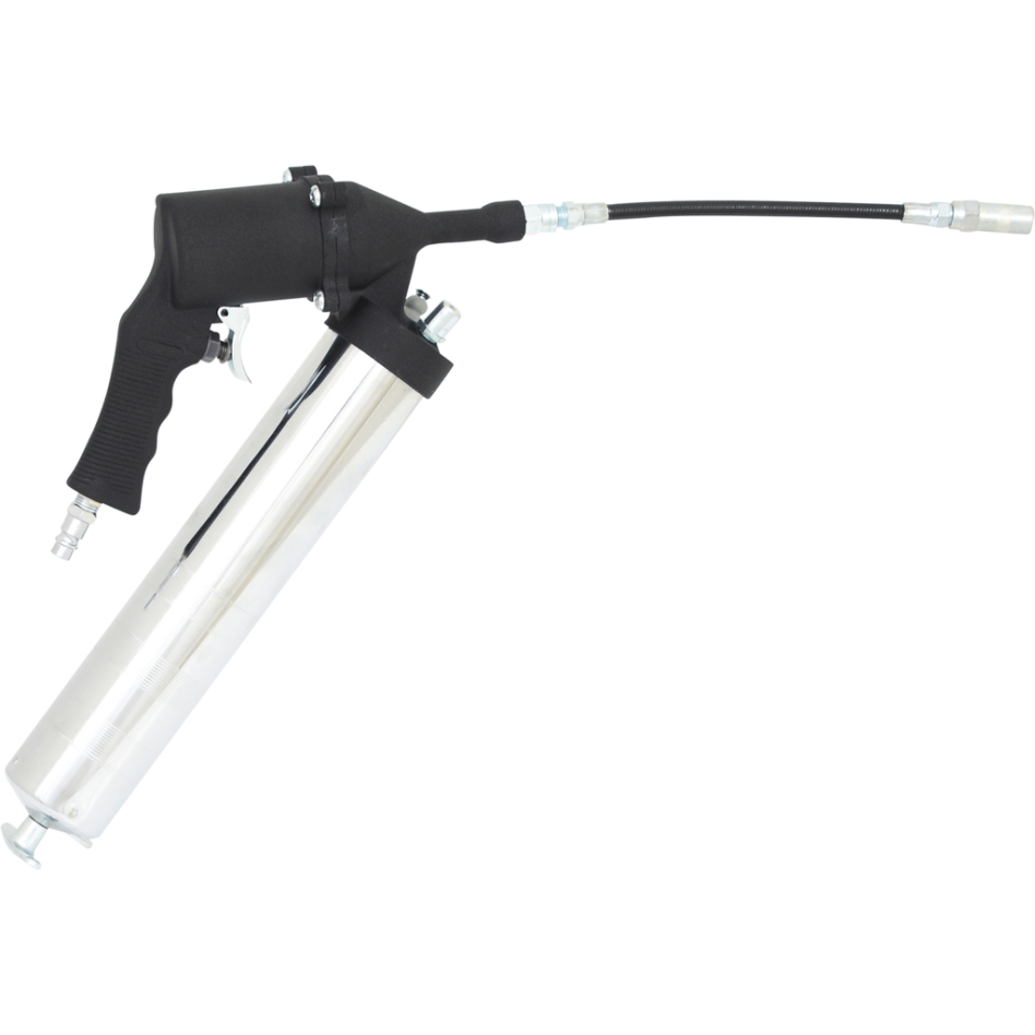 KS Tools 515.3900 Pompe à graisse pneumatique, avec tuyau flexible et buse