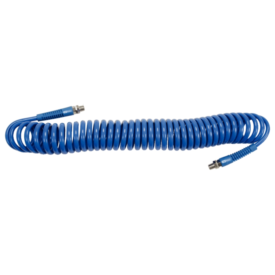 KS Tools 515.3340 PU Tuyau spiralé pour l'air, Ø 10mm 8 mtr.