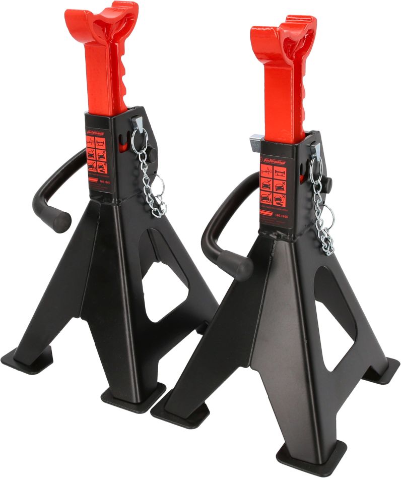 KS Tools 160.1245 performance Support d'essieu à réglage rapide, 2000 kg, en paire