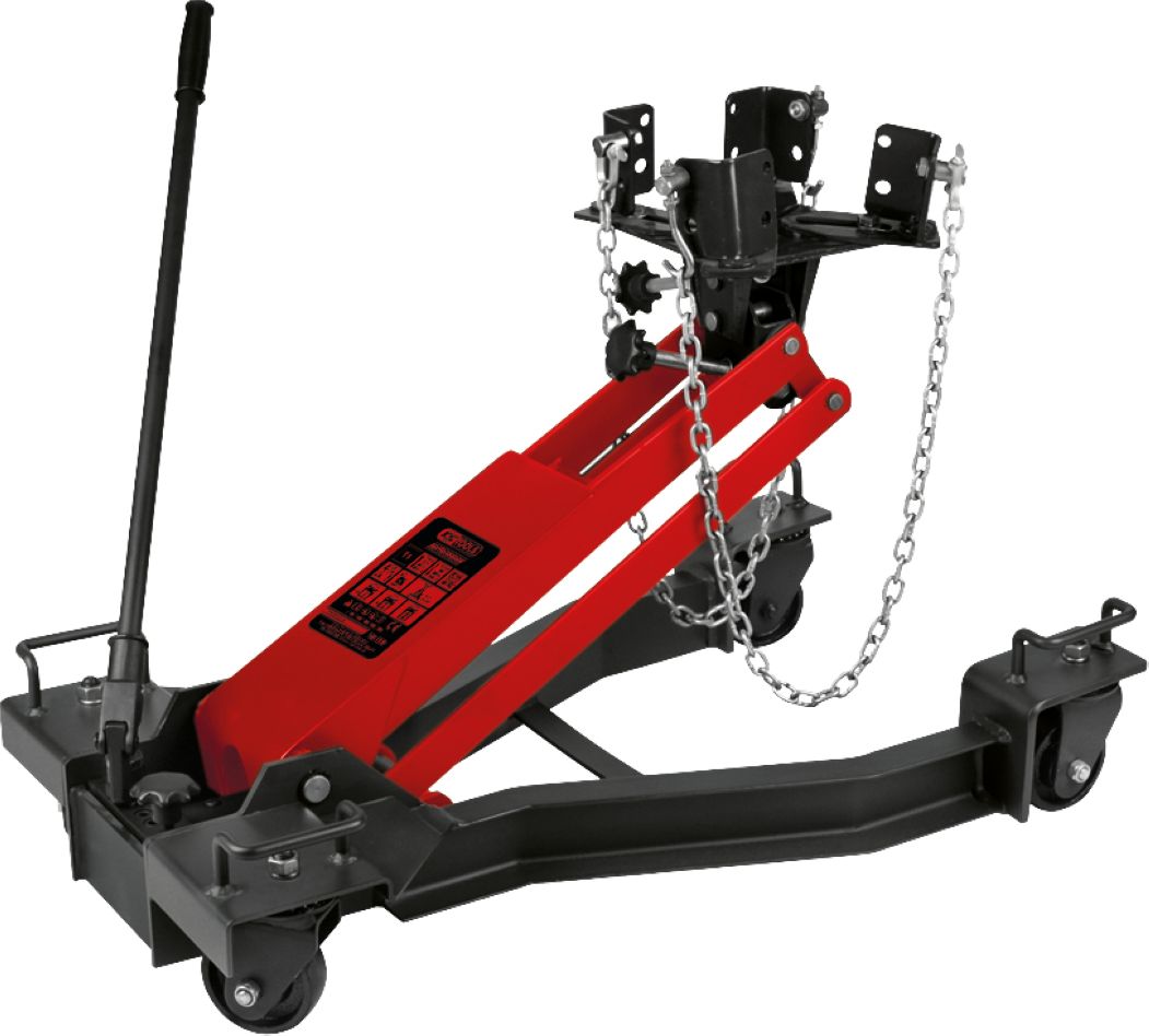 KS Tools 160.1330 performance Cric de transmission hydraulique avec plaque de montage télescopique 1 t