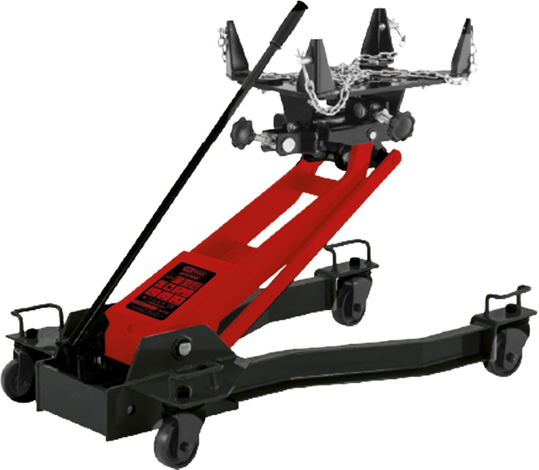 KS Tools 160.1335 performance Cric de transmission hydraulique avec plaque de montage télescopique 1,5 t