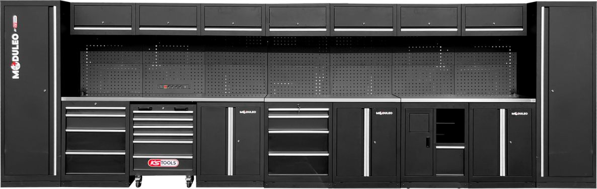 KS Tools 866.6265 Système d'armoires d'atelier droit 5960 x 500 mm Version 1
