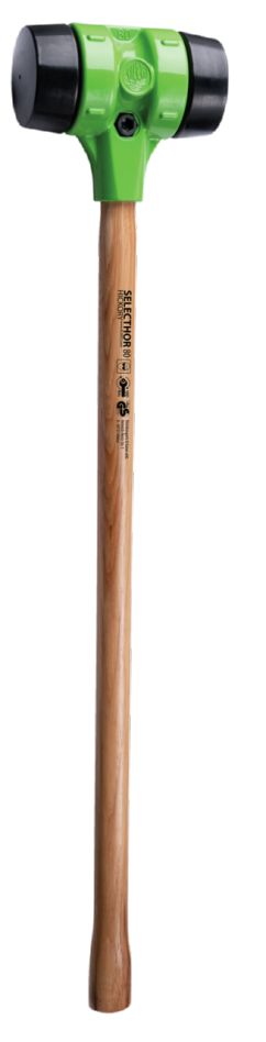 Kukko 3-080112-GU-GU-1 SELECTHOR GU Marteau &agrave; percussion douce long &Oslash; 80 mm longueur 900 mm