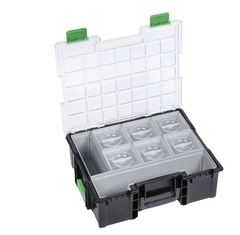 Kukko K-A-KT-440-355-144 Mallette d'assortiment de petites pi&egrave;ces 440x355x144 mm