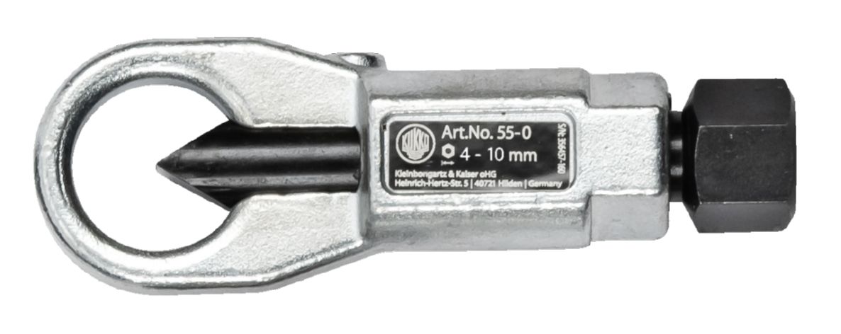 KUKKO 55-0 Fendeurs d'écrous mécaniques à coupe unique pour une portée de 4 à 10 mm