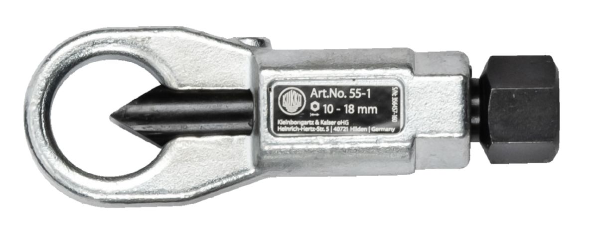 KUKKO 55-1 Fendeurs d'écrous mécaniques à coupe unique pour une portée de 10 à 18 mm