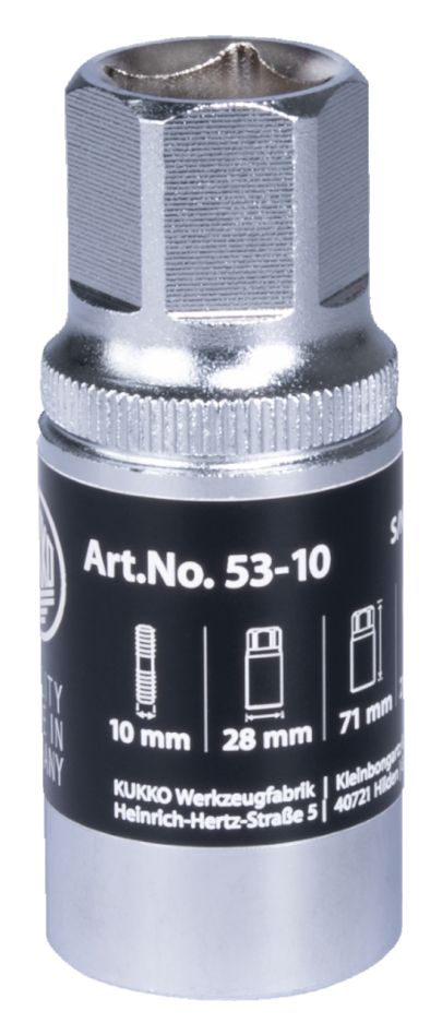 KUKKO 53-10 Embout fileté Ø 10 mm