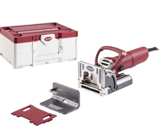 Lamello 101602DES Machine à rainurer Classic X, bouchon type F Schuko, dans Tanos systainer