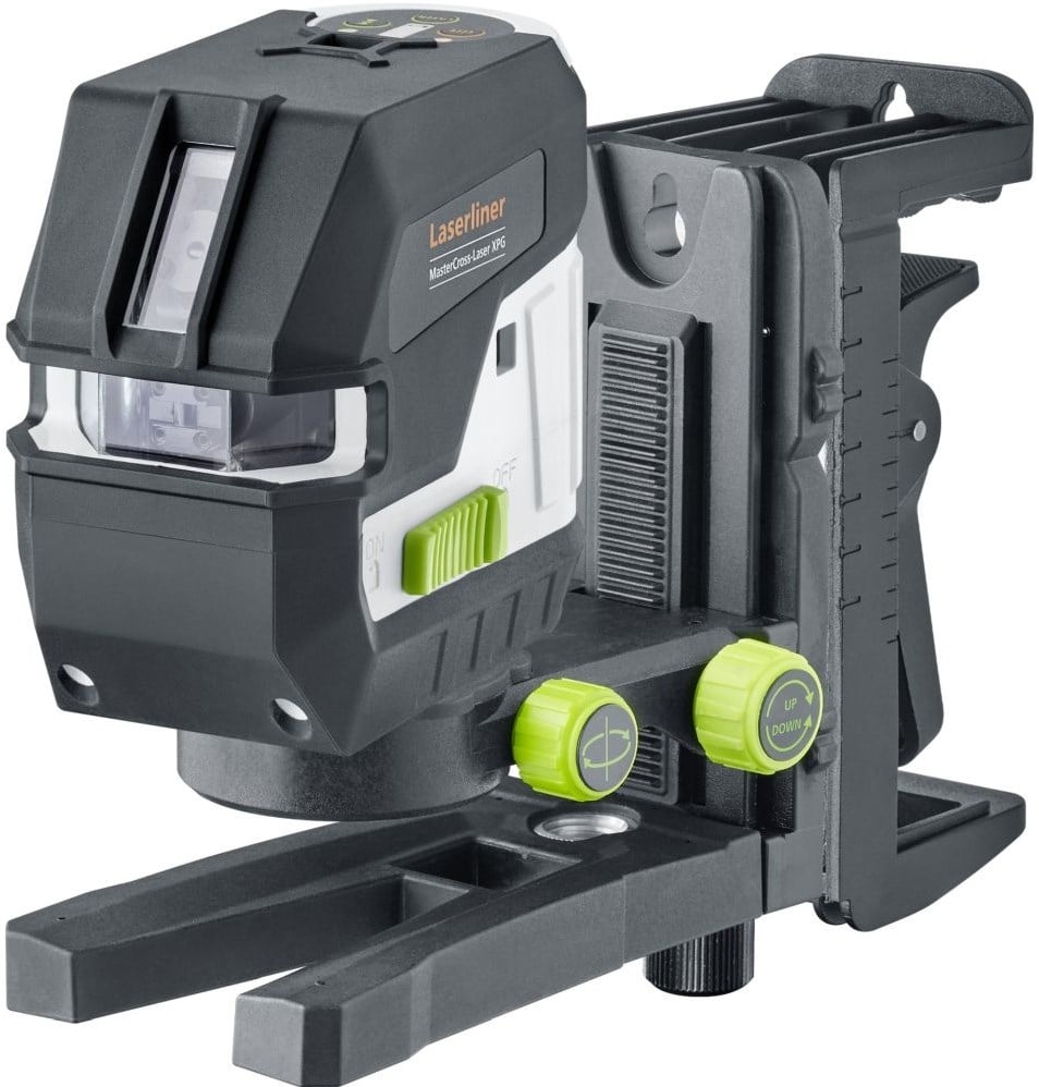 Laserliner 031.430L MasterCross XPG Pro Cross Line Laser Green 2 x Lithium in L-Box