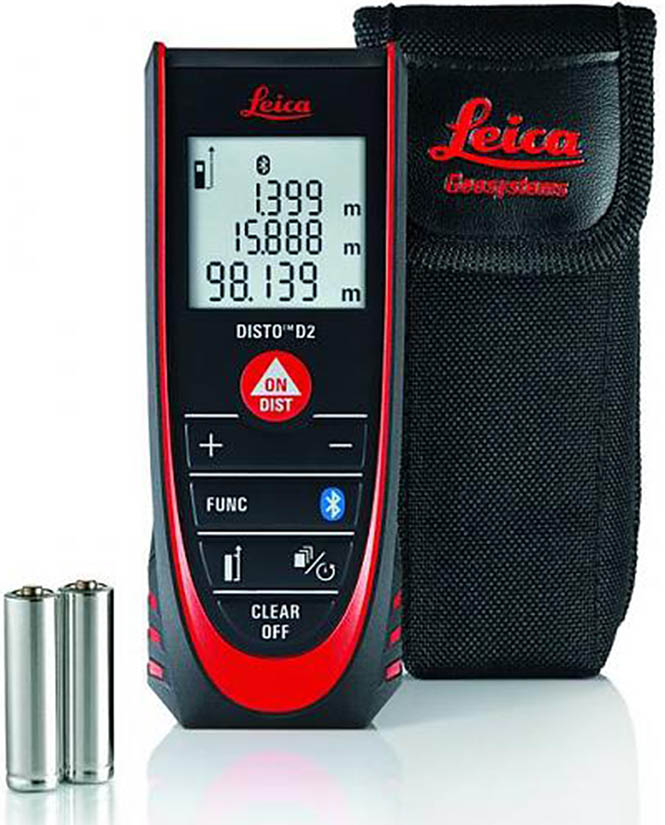 Leica 837031 Disto D2 Télémètre avec bluetooth