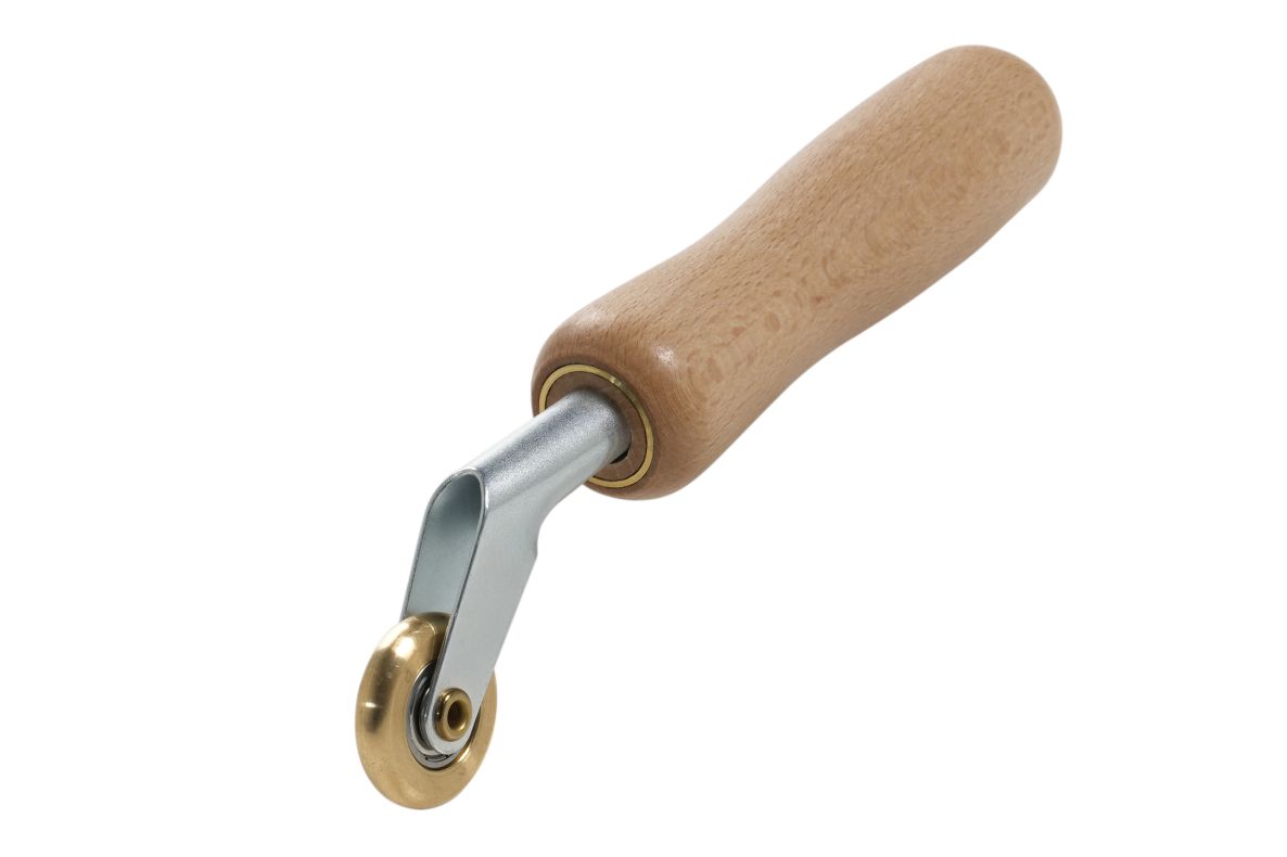 Leister 106.972 Rouleau de pression avec roulement à billes, en laiton