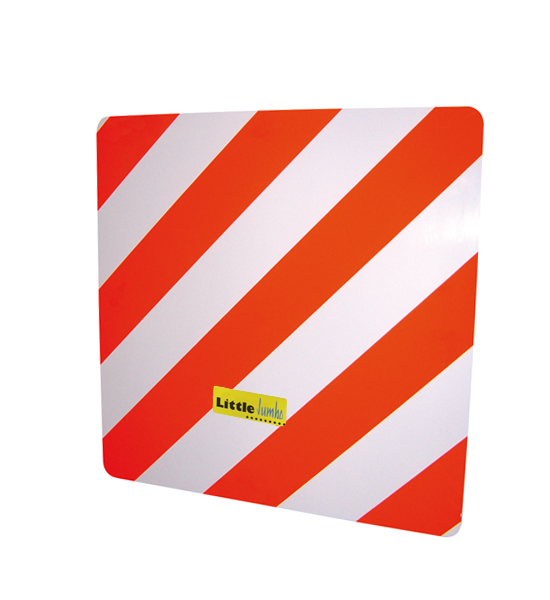 Little Jumbo 3123266 Panneau de danger en aluminium