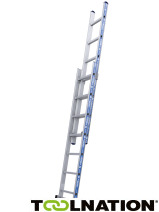 Little Jumbo 1202422816 Échelle coulissante 2x16 - avec barre stabilisatrice