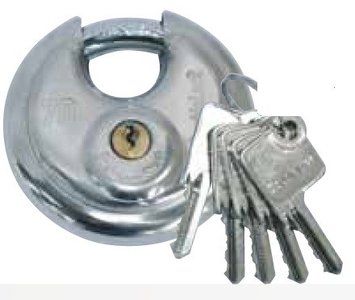 Little Jumbo 35990005 Cadenas à disque DoubleLock avec 5 clés