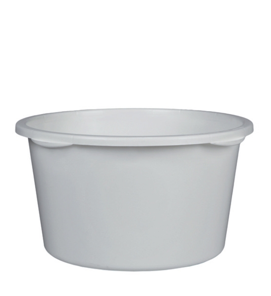 Little Jumbo 431106506 Bac à mortier PE 65 litres blanc