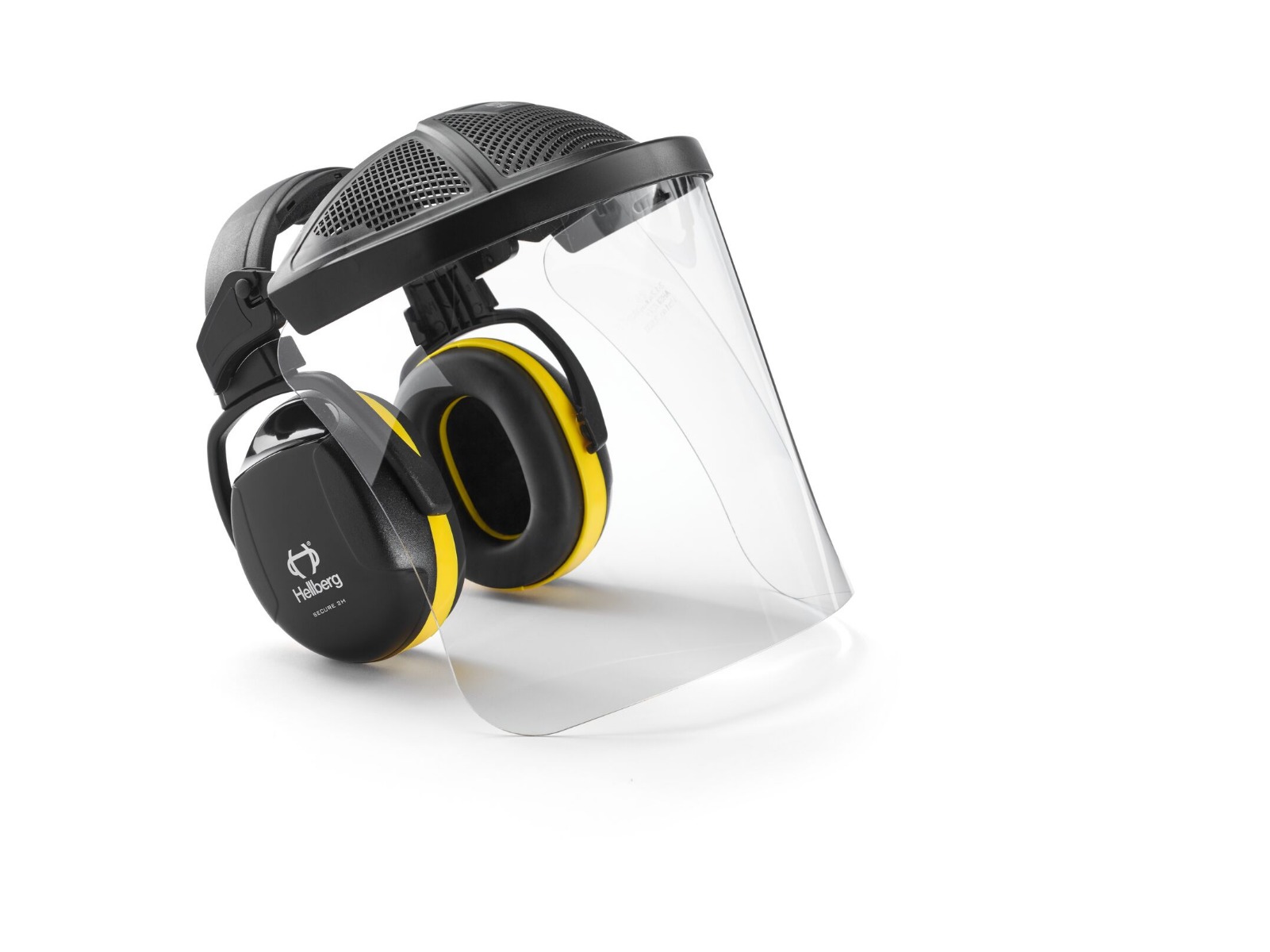 Hellberg 44102-001 SECURE 2H Visière PC + protège-oreilles