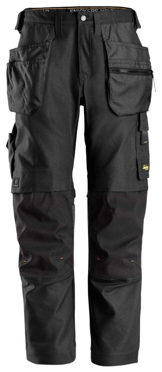 Snickers Workwear 6224 All-roundWork, Canvas+ Pantalon de travail avec poches Holster