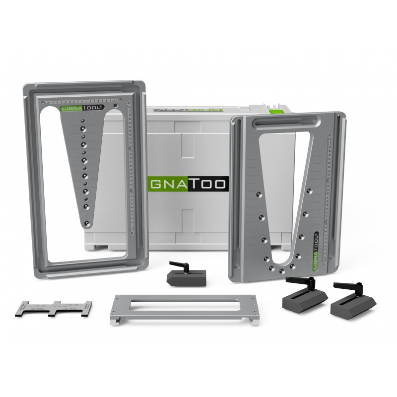 Lignatool LTA1042 LT120ST Kit de démarrage de gabarit de fraisage en queue d'aronde