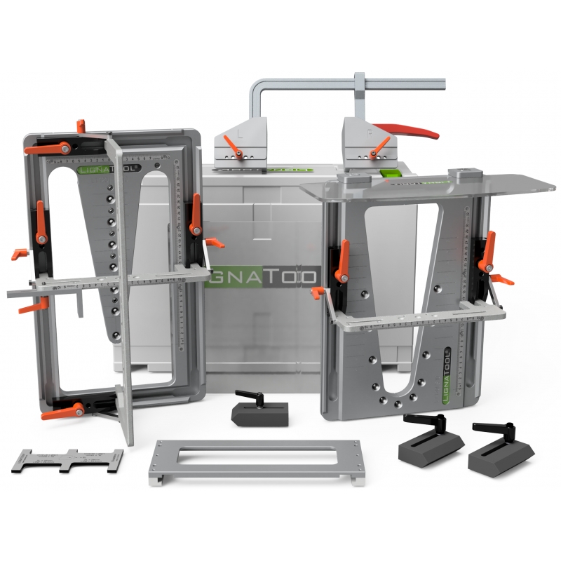 Lignatool LTA1053 LT060CF Ensemble de gabarits pour le fraisage de queues d'aronde, kit de confort