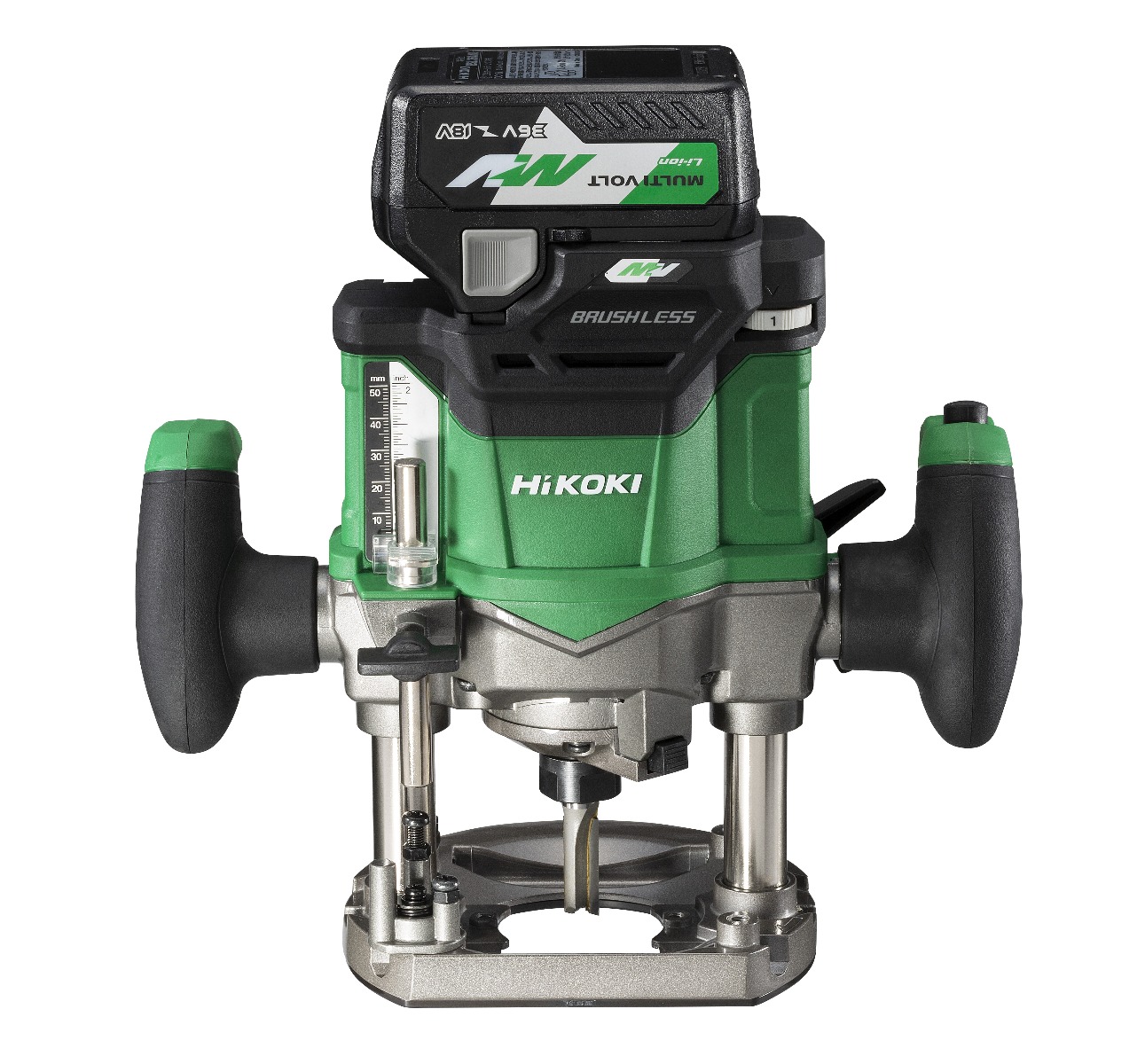 HIKOKI M3612DAWPZ Défonceuse sans fil Multivolt 36V 2.5Ah Li-Ion dans coffret HSC IV