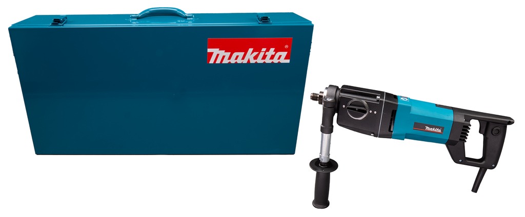 Makita DBM130 Perceuse diamant&eacute;e &agrave; sec 230 V, M18 x 2,5 mm, 1 700 W, dans un coffret