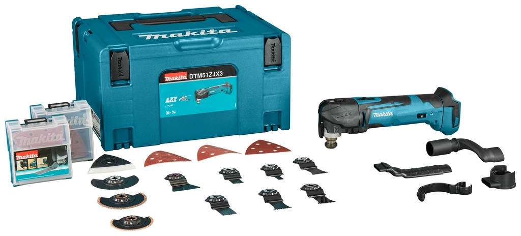 Makita DTM51ZJX3 découpeur ponceur multifonction 18V