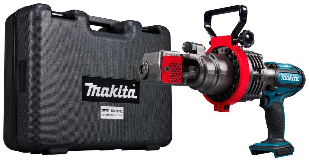 Makita DSC191Z coupe-rampes 18V batterie et chargeur dans la valise