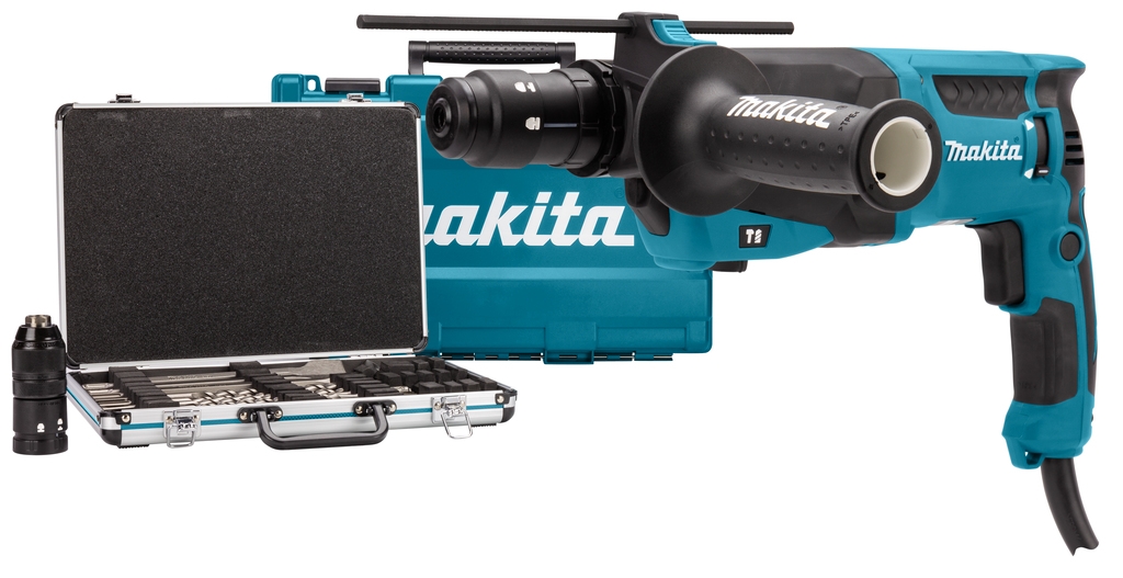 Makita HR2630TX12 Perfo-burineur  800w 2,4 +  Jeu de forets 17 pcs