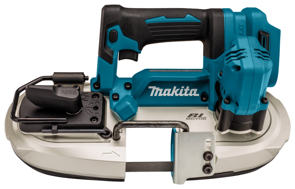 Makita DPB184Z Scie à ruban sans fil 18V hors batteries et chargeur