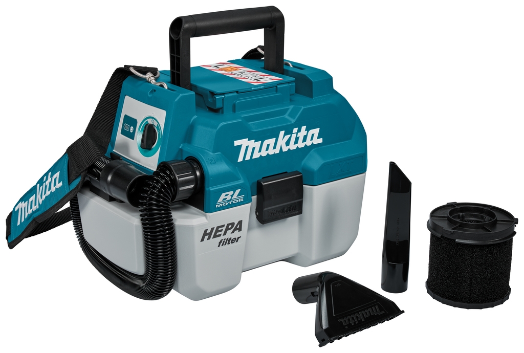 Makita DVC750LZX3 Aspirateur sans fil 18V hors batteries et chargeur avec filtre liquide