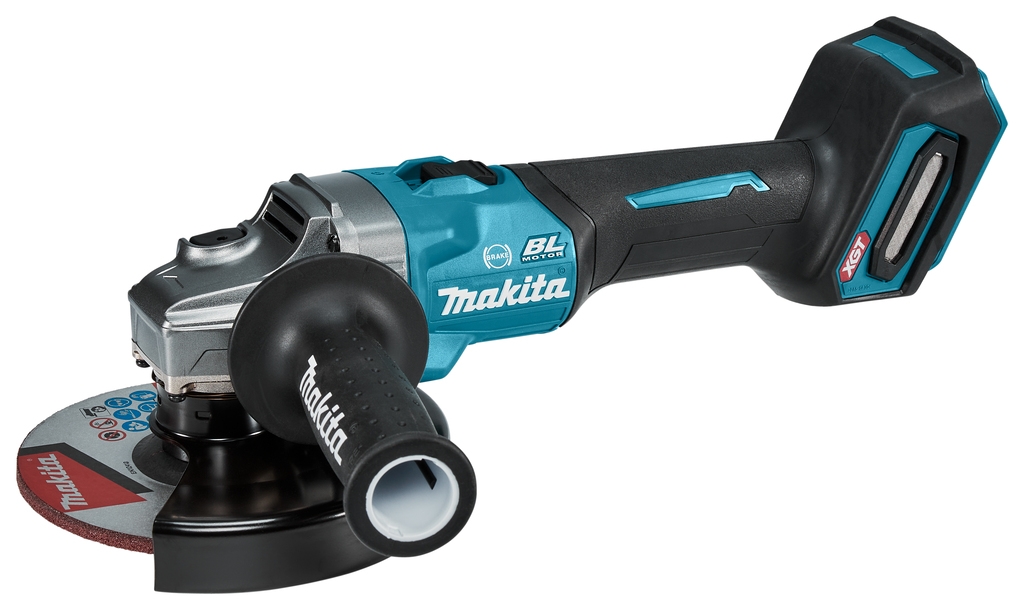 Makita GA035GZ Meuleuse d''angle 40V max avec interrupteur de maintien 150mm hors batteries et chargeur