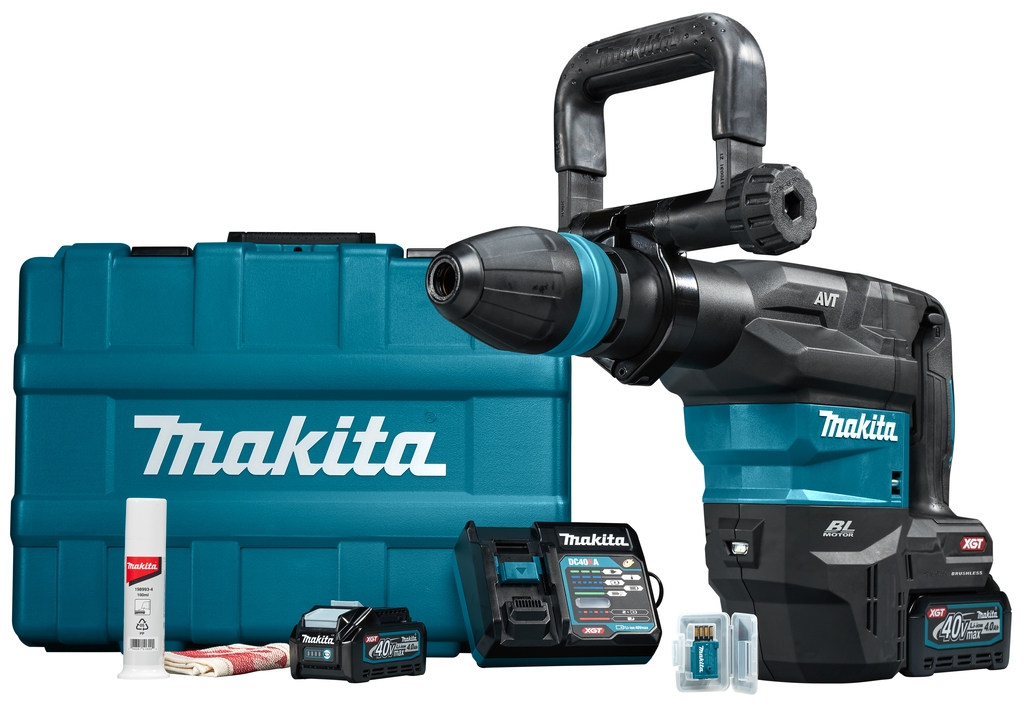 Makita HM001GM205 Disjoncteur sds-max 9.4J 40V 4.0Ah Li-Ion