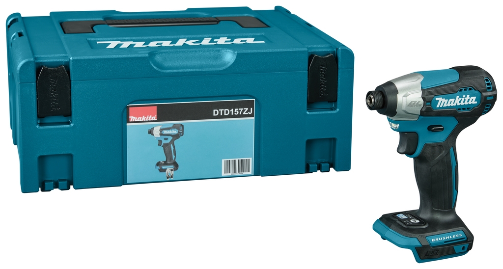 Makita DTD157ZJ Visseuse à percussion 18V excl. batteries et chargeur en Mbox