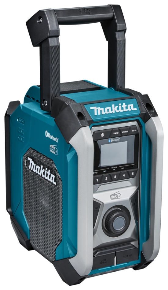 Makita MR007GZ Radio de chantier FM DAB/DAB+ Bluetooth 18V/40V max hors batteries et chargeur