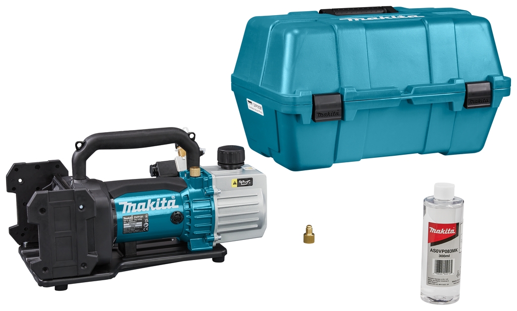 Makita DVP181ZK Pompe à vide 18 V hors batteries et chargeur