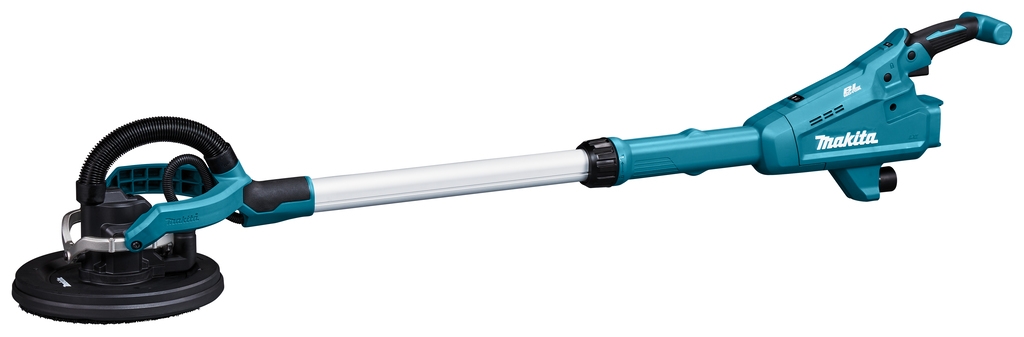 Makita DSL801ZU 18V Ponceuse à long manche avec émetteur AWS, batteries et chargeur dans le sac