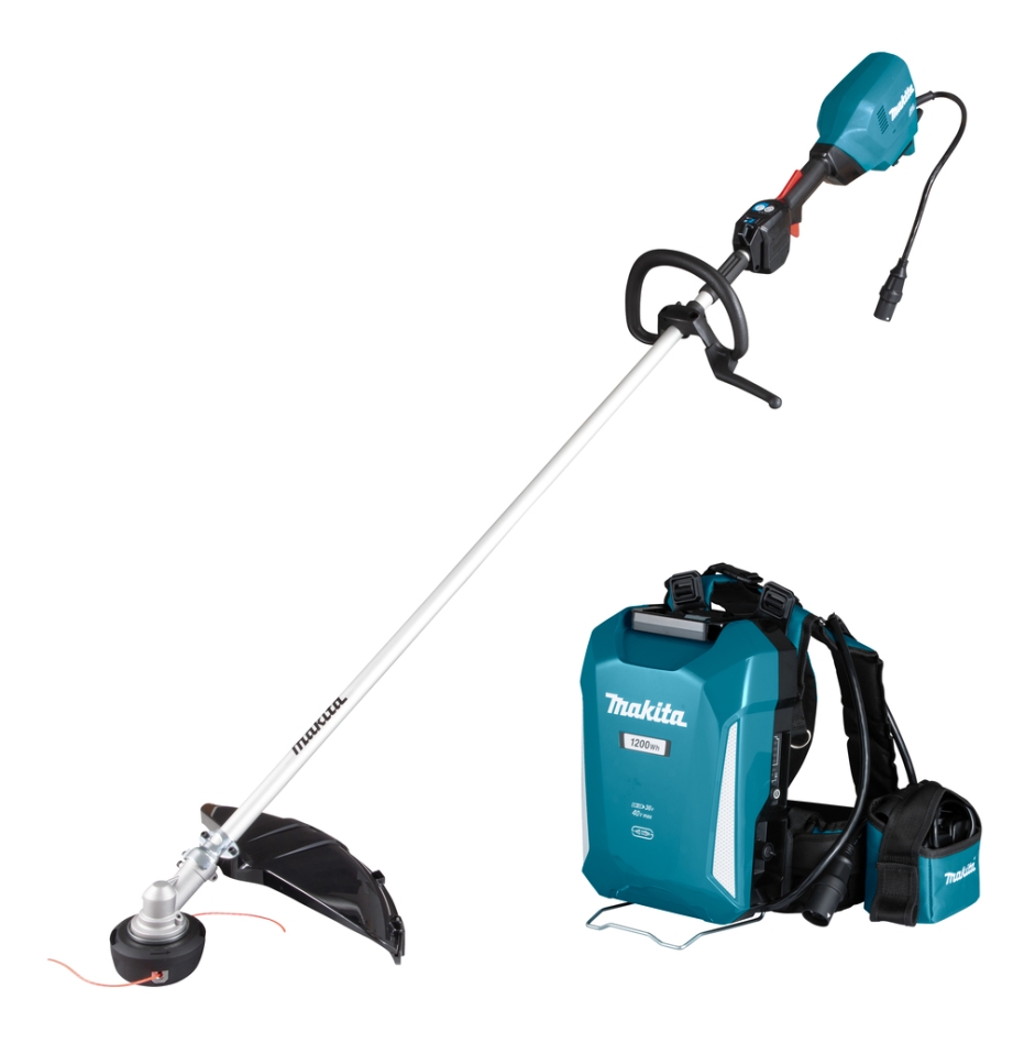Makita UR201CX1 Accu Brushcutter D-Grip 36V avec batterie à dos PDC1200