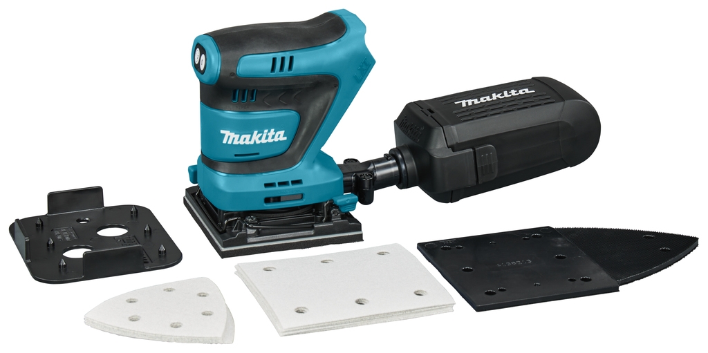 Makita DBO480Z Ponceuse orbitale à main à batterie 18V sans batteries ni chargeur
