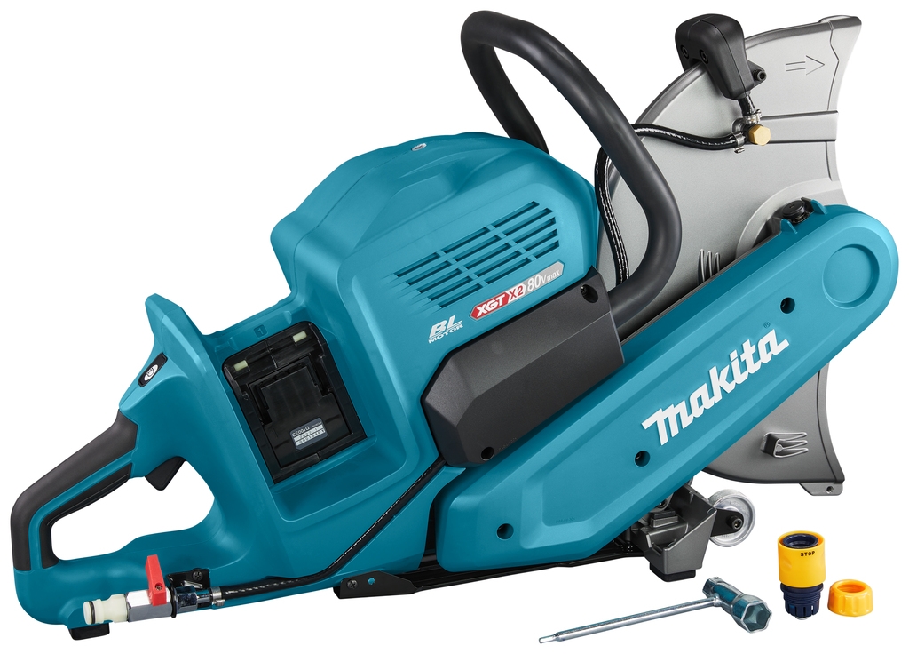 Makita CE001GZ 2 x 40V Max Cutter 355 mm excl. batteries et chargeur